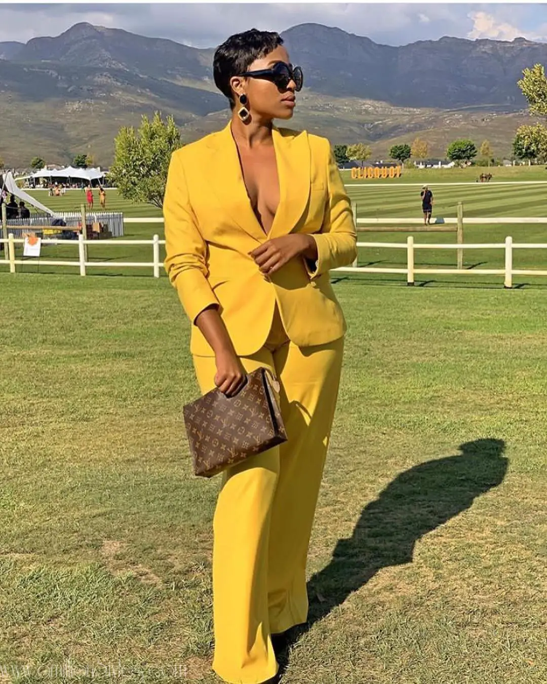 Fashionable Suits Worn By Women At The 2019 Veuve Clicquot Masters Polo