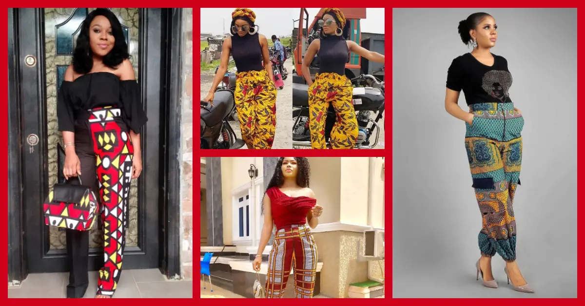 8 Gorgeous Ankara Trousers You Need To See