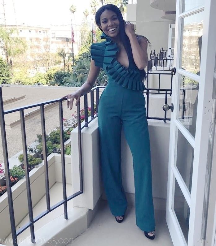 Nigeria To The World! Gabrielle Union In Andrea Iyamah
