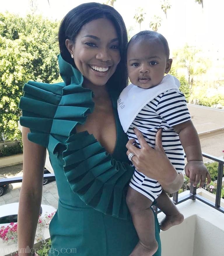 Nigeria To The World! Gabrielle Union In Andrea Iyamah