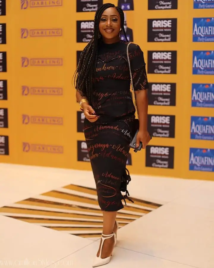 These Celebrity Styles From The Arise Fashion Week Are Stunning