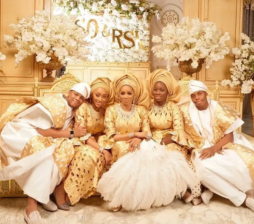 Chief Sade Okoya Celebrates 42 Birthday And 20th Wedding Anniversary With Family Photo Shoot