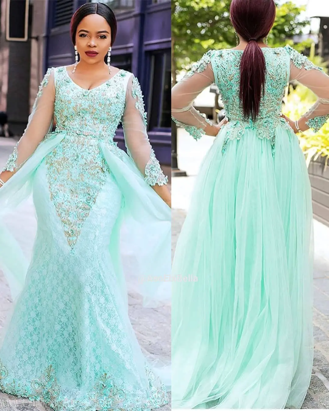 Latest Nigerian Lace Styles and Designs-Volume 1 