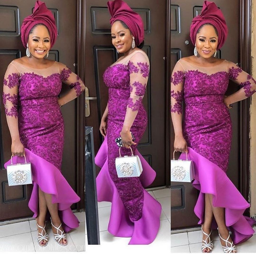 Latest Nigerian Lace Styles and Designs-Volume 9