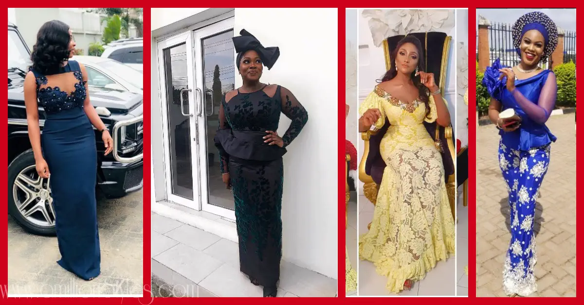 Latest Nigerian Lace Styles and Designs-Volume 4