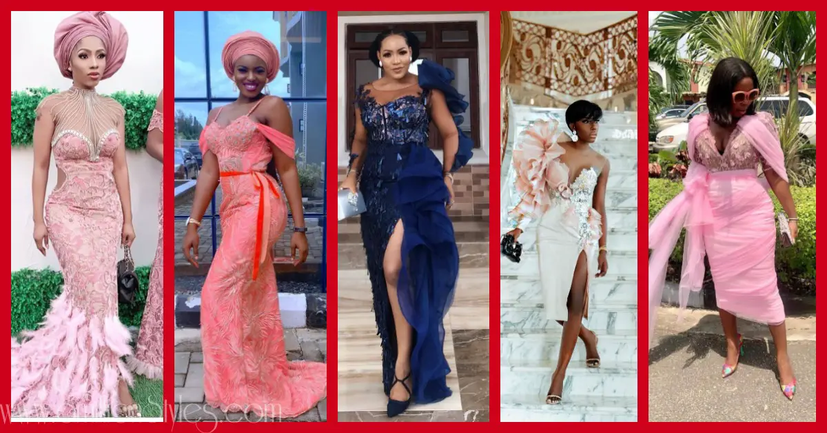 Latest Nigerian Lace Styles and Designs-Volume 7