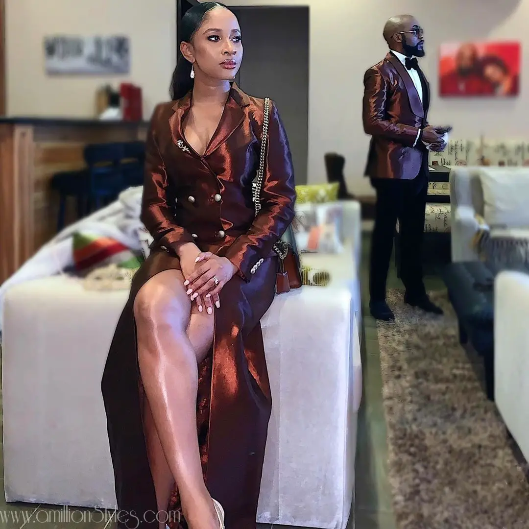 Sizzling Couple Alert! Banky W And Adesua Etomi Pack The Heat In Mai Atafo