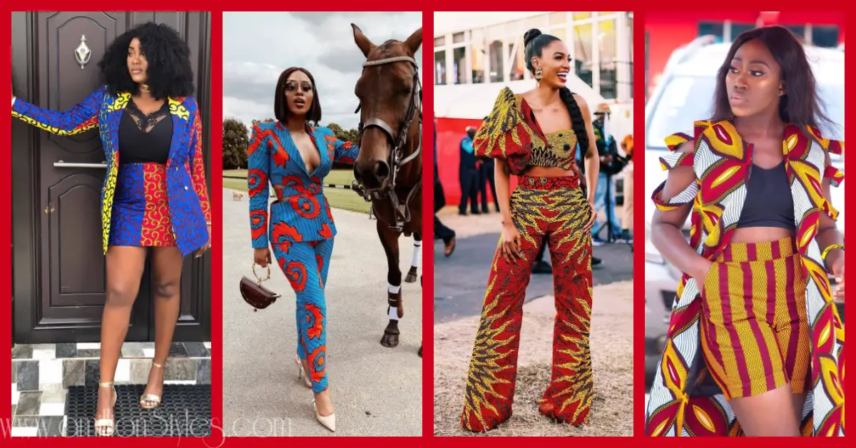 Rock These Fab Ankara Two-Piece Showpieces Styles