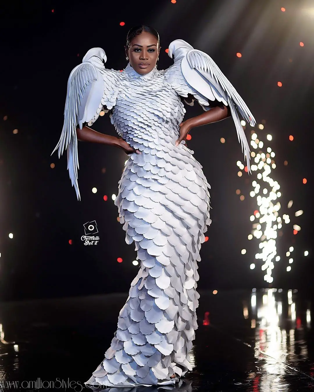 You Are Not Ready For This Nana Akua Addo's Fallen Angel Look