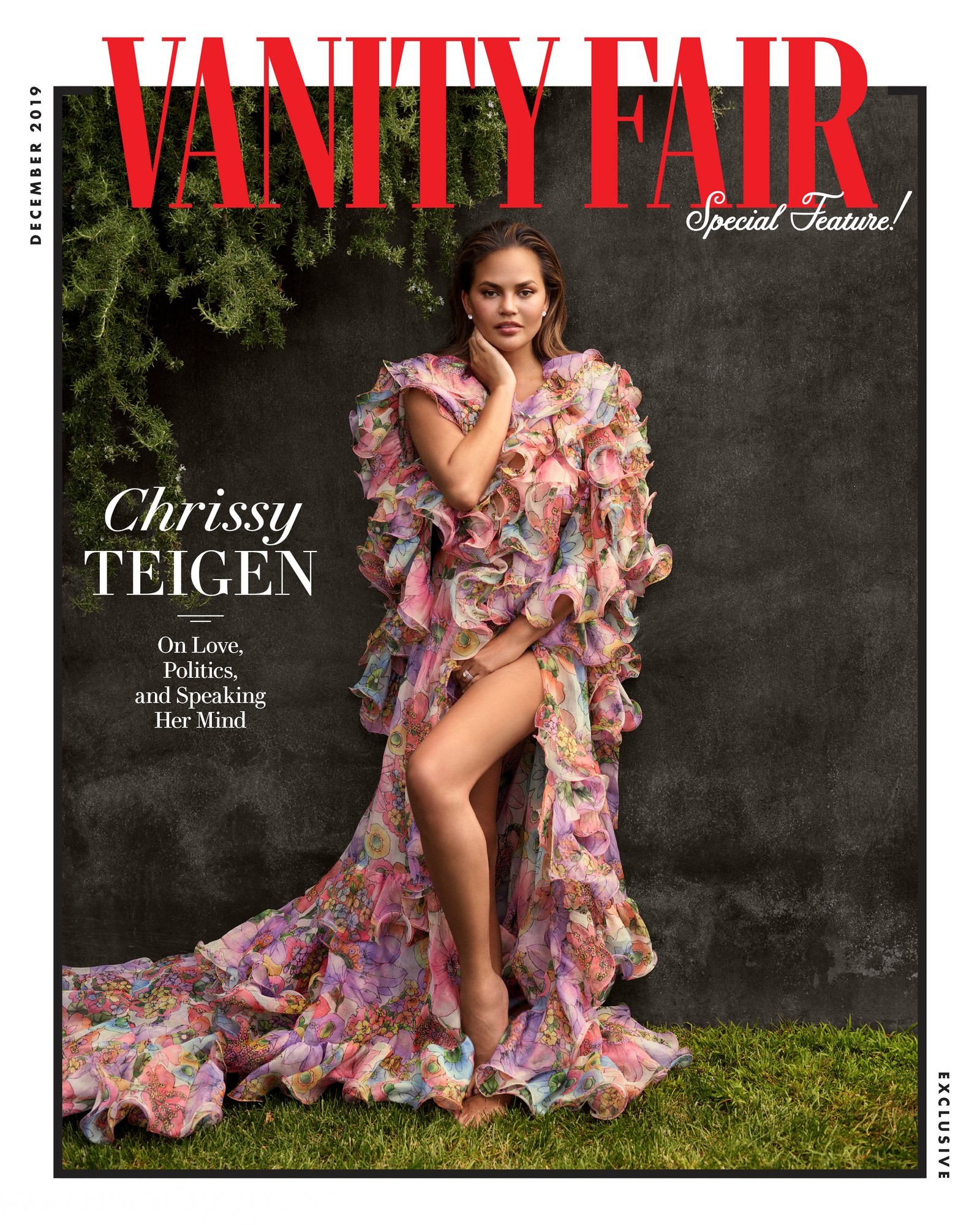 John Legend And Chrissy Teigen Cover December Issue Of Vanity Fair