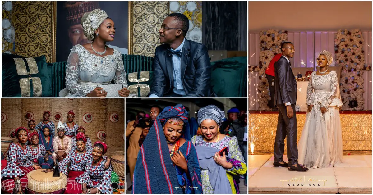Photos From The Wedding Of Zamfara State Governor’s 22-year-old Daughter - A Million Styles Wedding