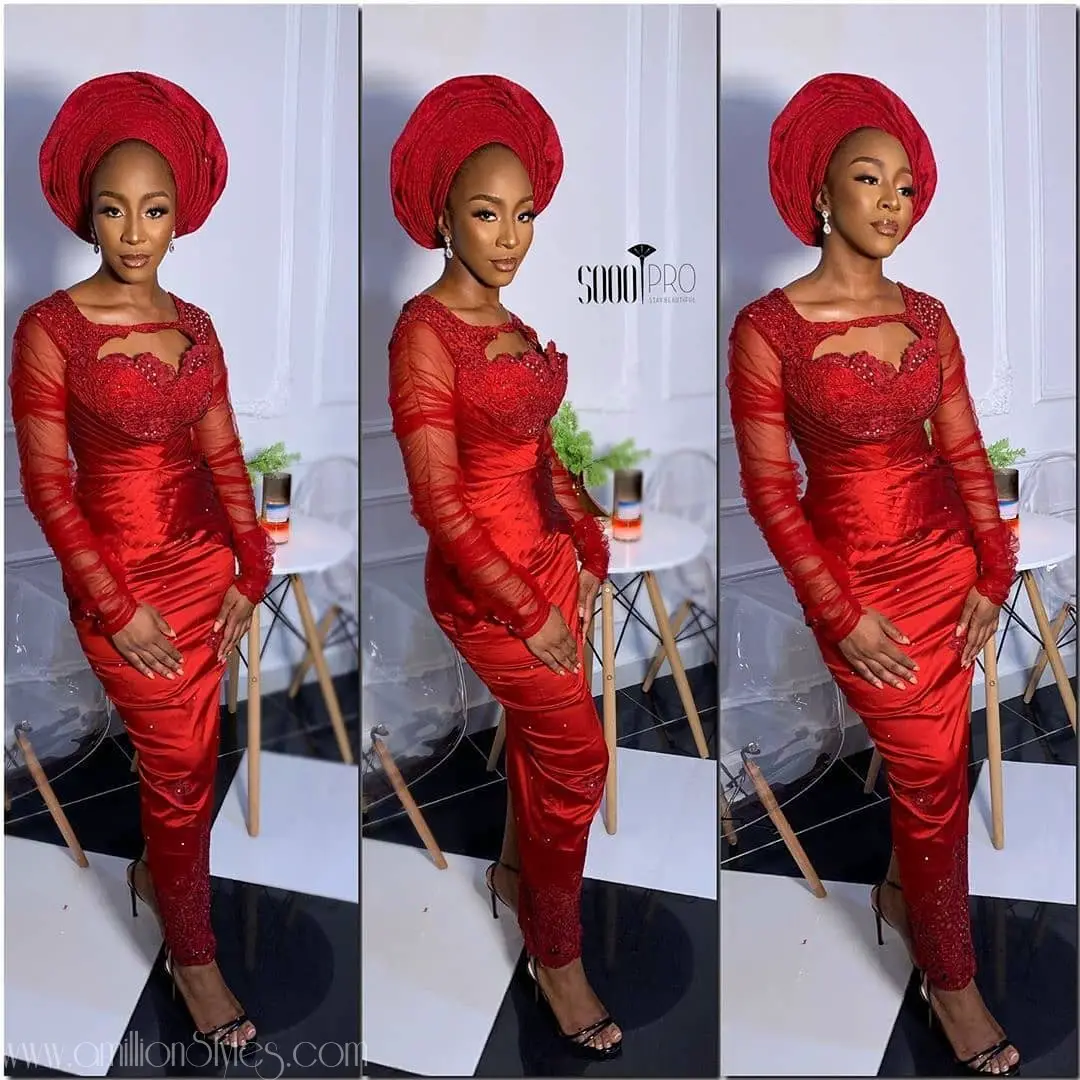 Latest Nigerian Lace Styles and Designs-Volume 17
