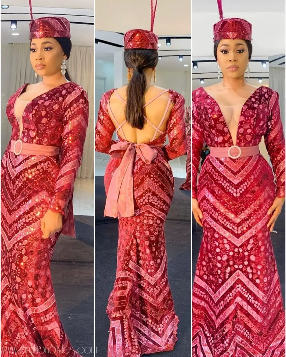 Latest Nigerian Lace Styles and Designs-Volume 18