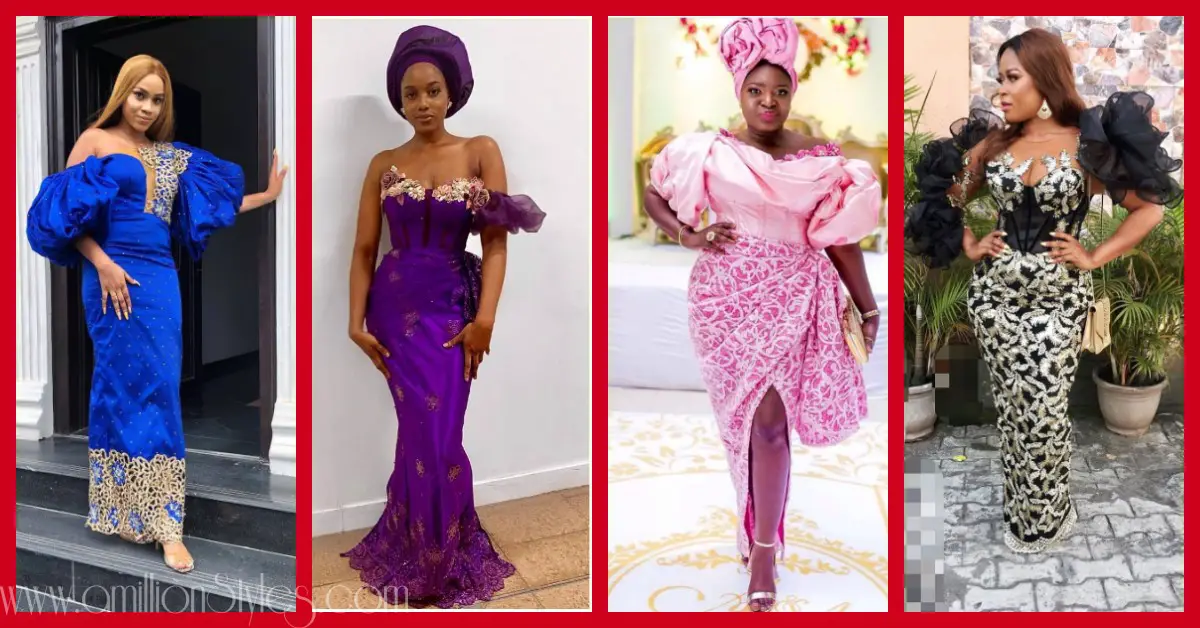 Latest Nigerian Lace Styles and Designs-Volume 16