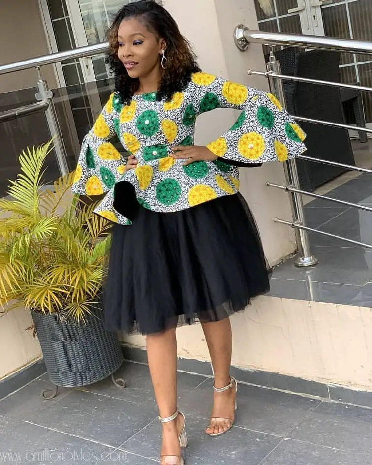 You Need Any Of These 10 Ankara Tops In Your Life