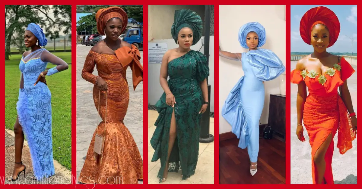 Latest Nigerian Lace Styles and Designs-Volume 22