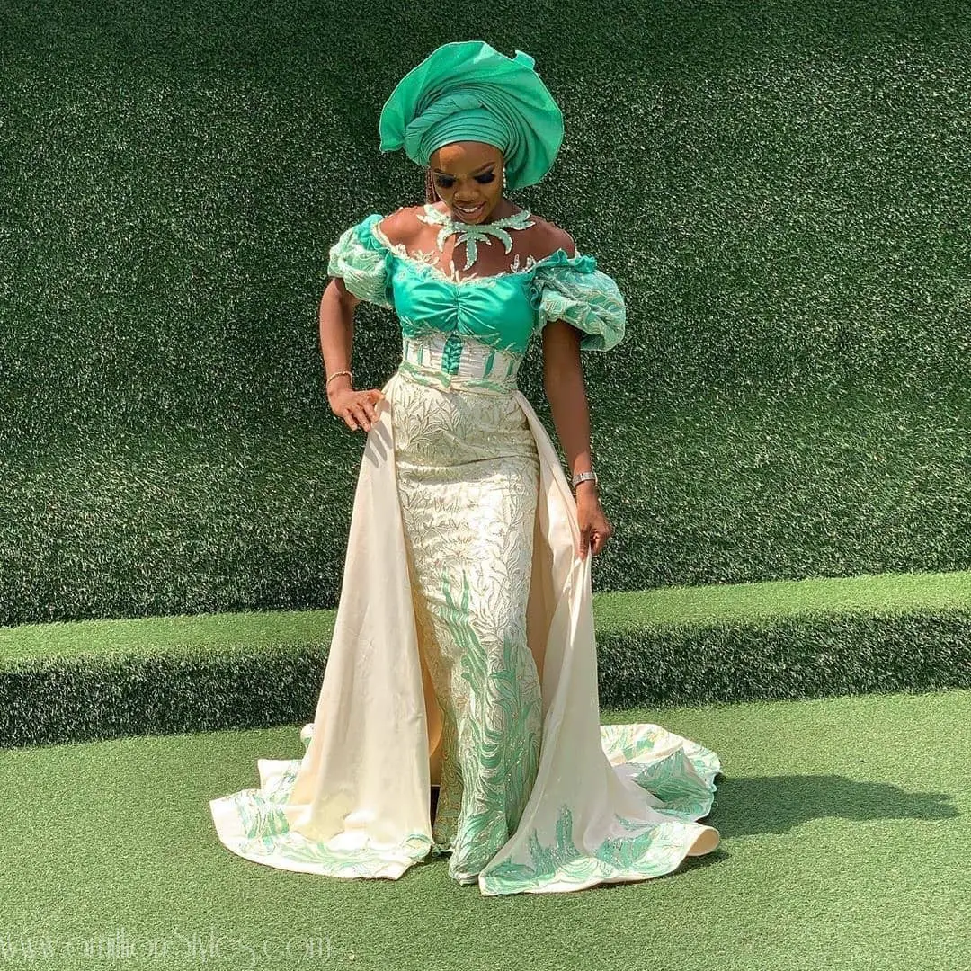 Latest Nigerian Lace Styles and Designs-Volume 21