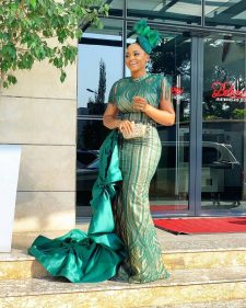 Here Are The Best Green Lace Asoebi Styles For 2019 – A Million Styles