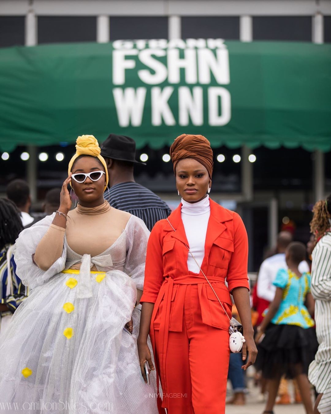 Here Are Some Street Styles At Day 1 Of The GTBank Fashion Weekend