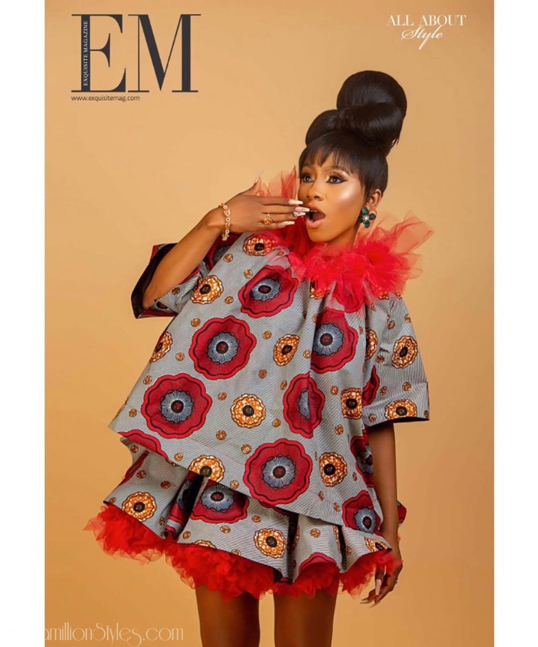 BBNaija Winner, Mercy Eke Graces The Front Cover Of Exquisite Magazine