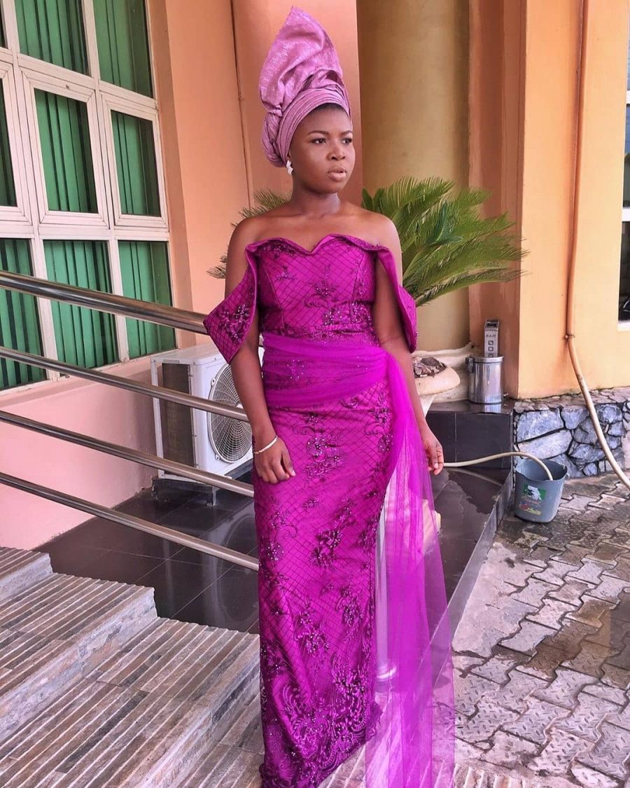 The Best Pink Lace Asoebi Styles For 2019 – A Million Styles