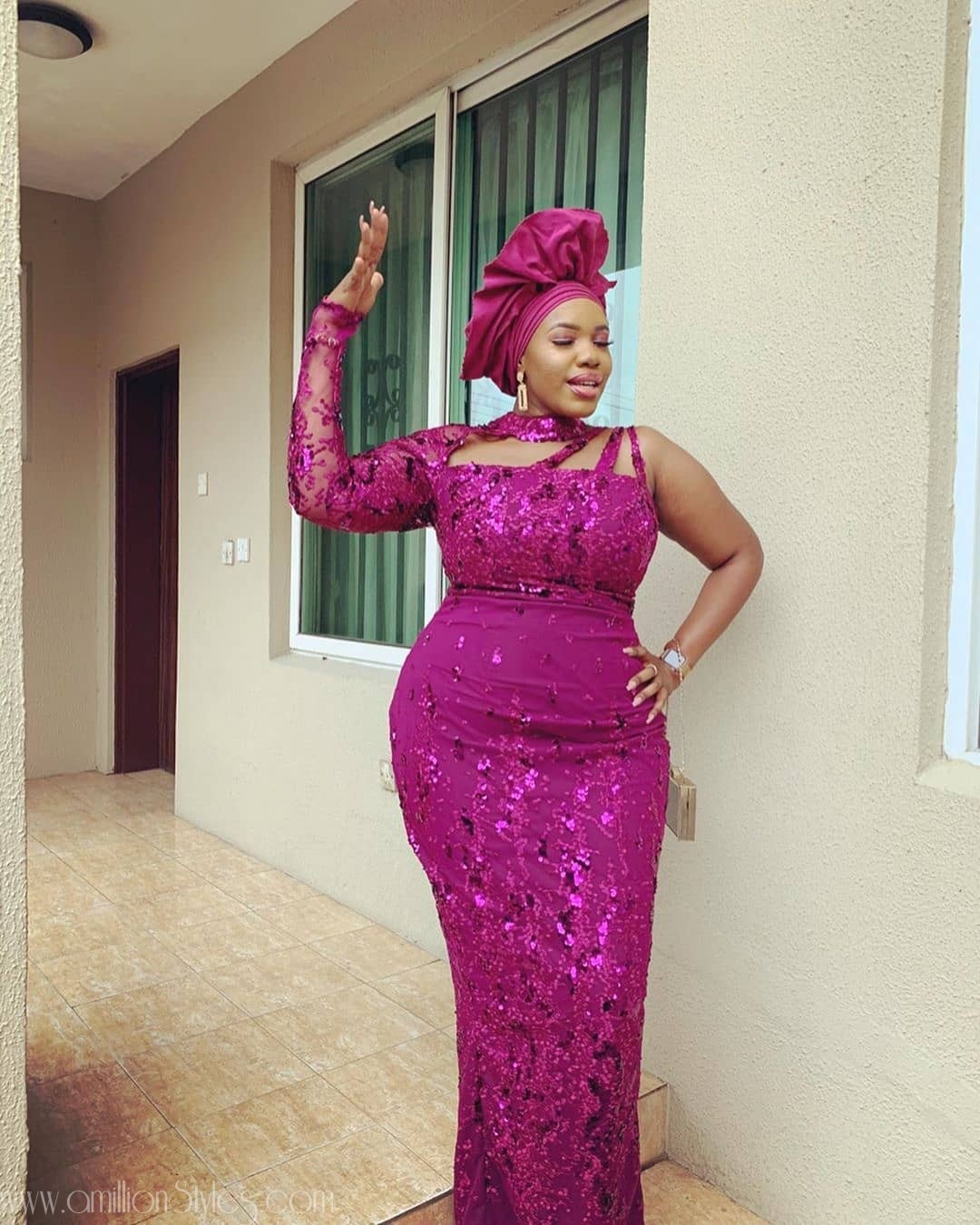 The Best Pink Lace Asoebi Styles For 2019