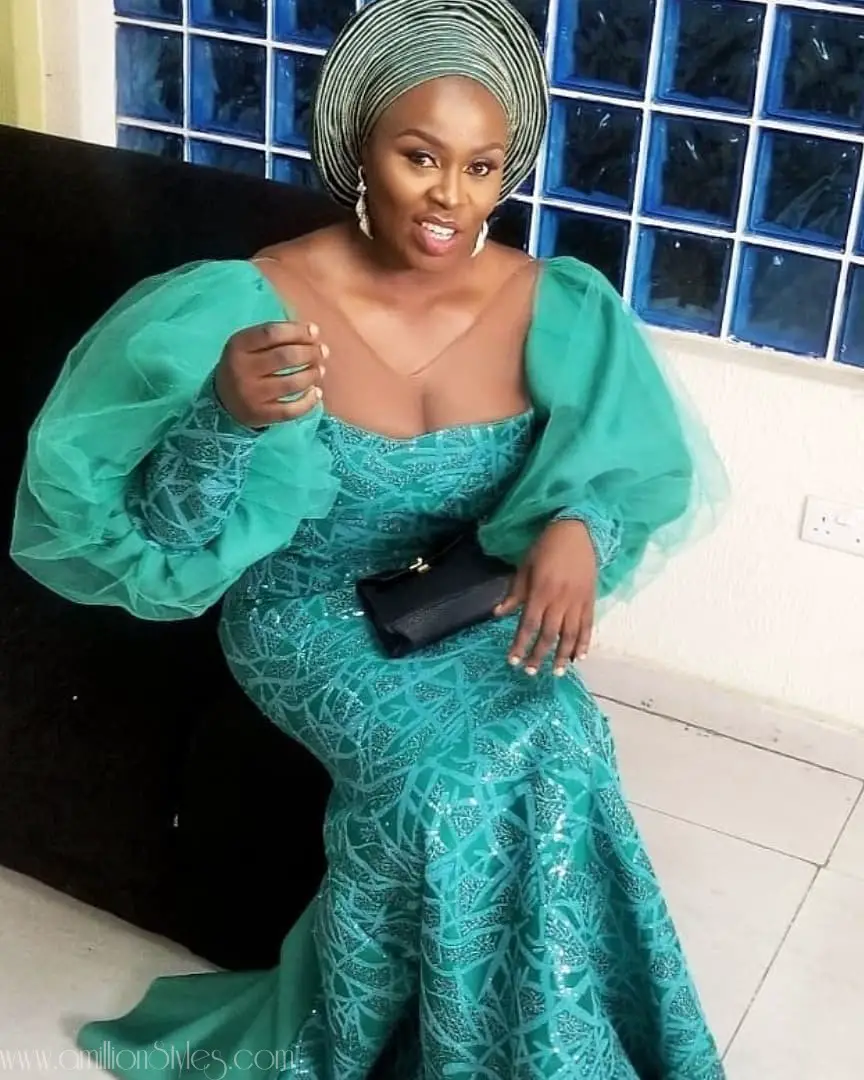 Asoebi Style Trends Of 2019: Leg Of Mutton Sleeves 