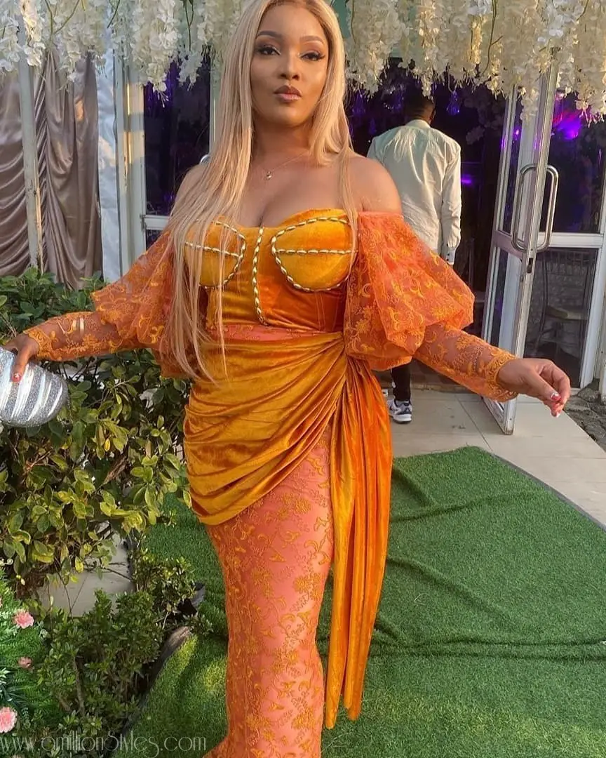 Asoebi Style Trends Of 2019: Leg Of Mutton Sleeves 
