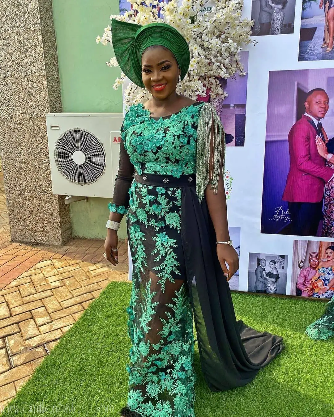 These Lace Asoebi Styles With Matching Trains Are Too Good To Ignore