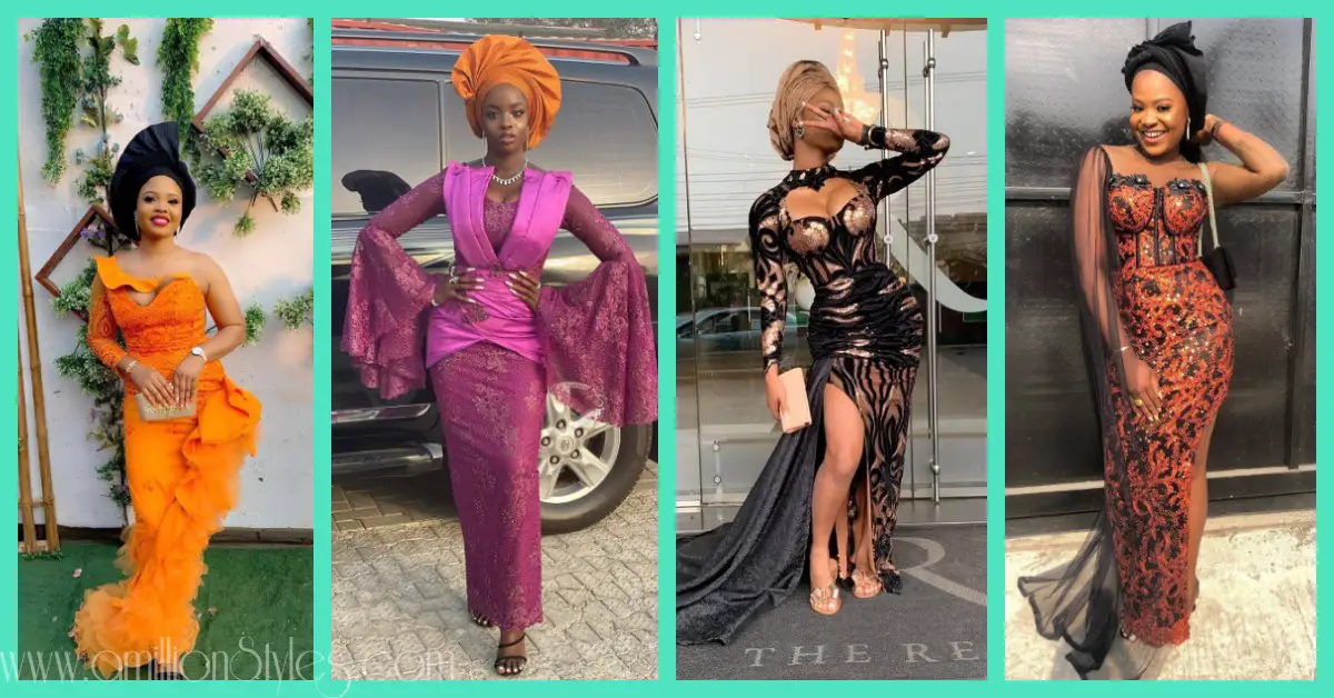 Let's See The 14 Best Lace Asoebi Styles This Week Had To Offer