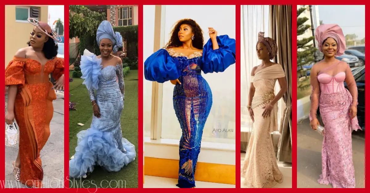Latest Nigerian Lace Styles and Designs-Volume 24