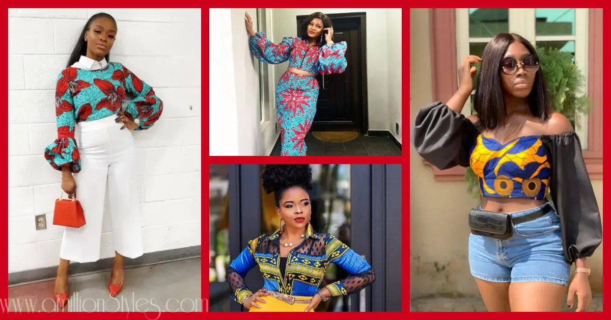 Sweetest 9 Ankara Blouses You'll See Today