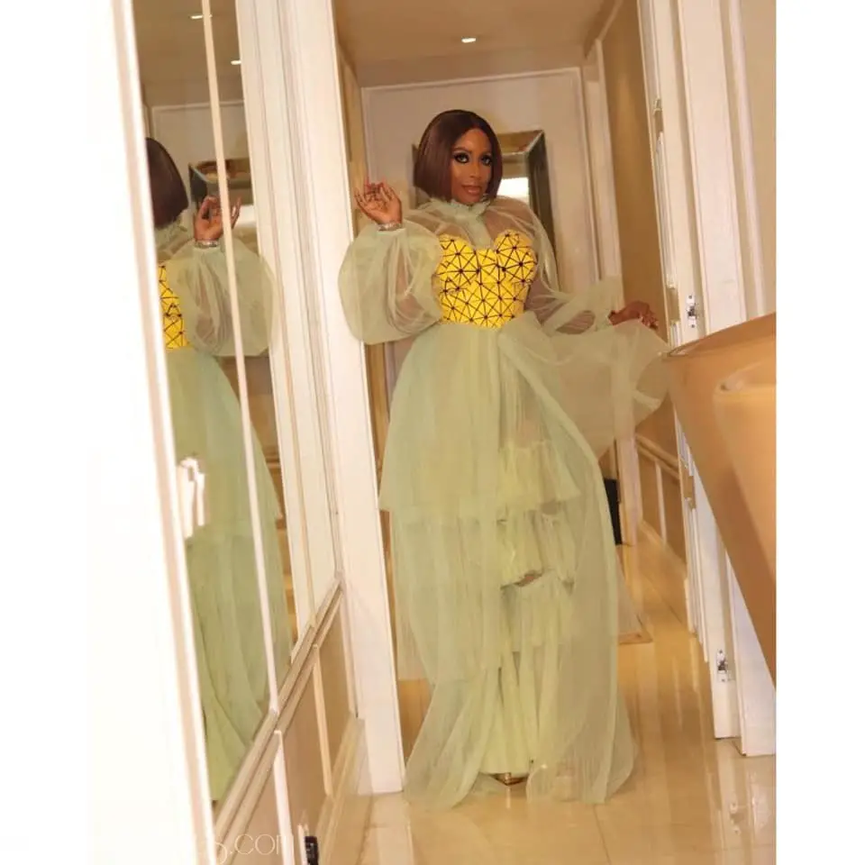 Mo Abudu Looks Like A Princess In Lanre Da Silva Ajayi Dress
