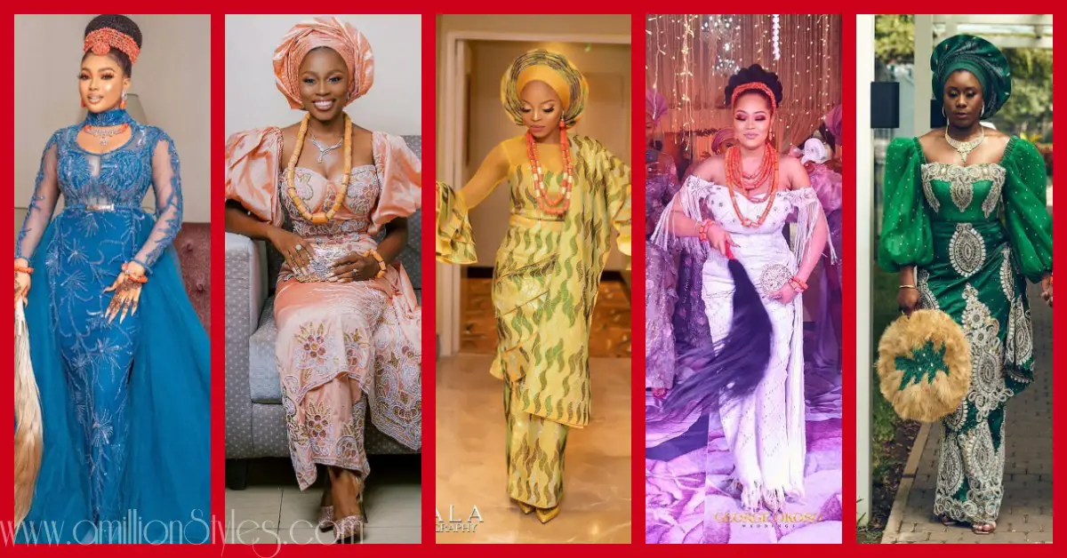 13 Best Nigerian Traditional Brides Styles