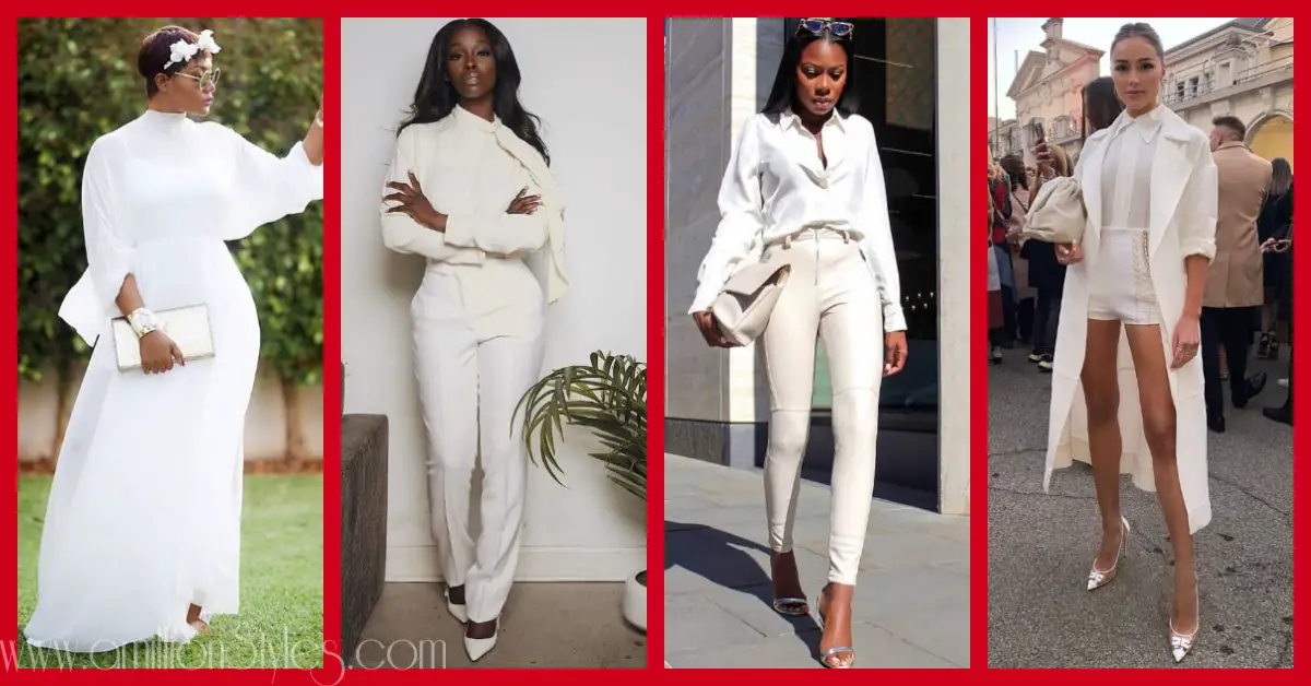 10 Ways To Wear An All-White Outfit