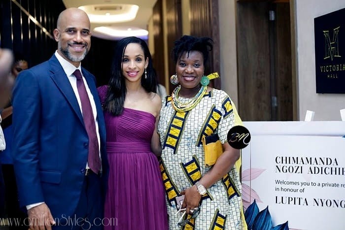 Pictures From Chimamanda Adichie's Hosting Of Lupita Nyong'o In Lagos