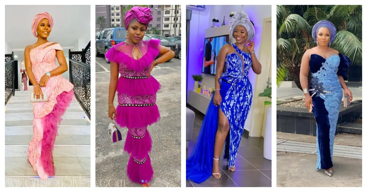 Latest Nigerian Lace Styles and Designs-Volume 26
