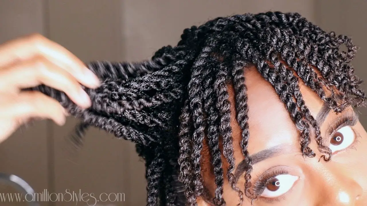 Tutorial: How To Twist Your Natural Hair Properly – A Million Styles