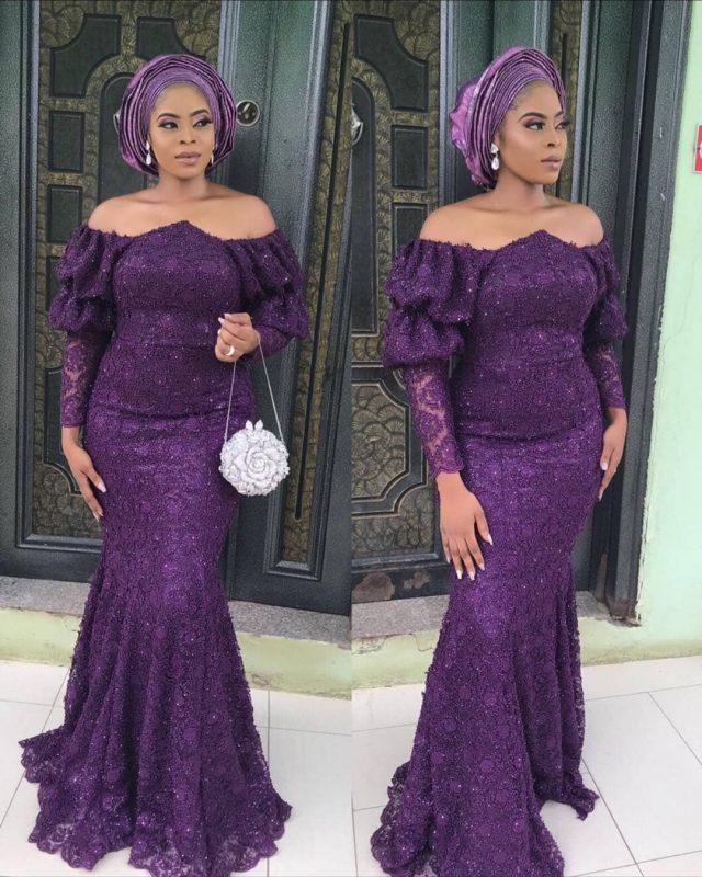 Latest Nigerian Lace Styles and Designs-Volume 31 – A Million Styles
