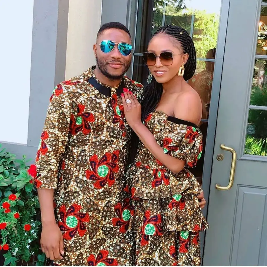 8 Times Couples Stunned Us In Matching Ankara Styles – A Million Styles