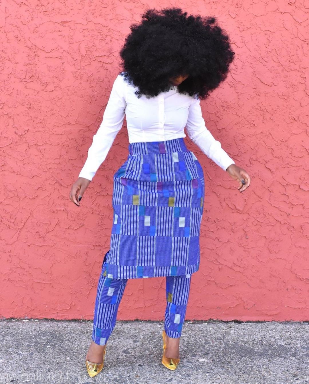 9 Unique Ankara Skirts That Studied In Harvard