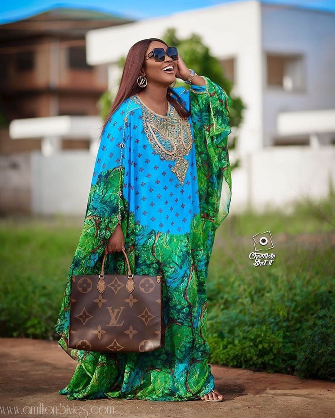 Jackie Appiah Gives Off Rich Aunty Vibes In Green Embellished Gown