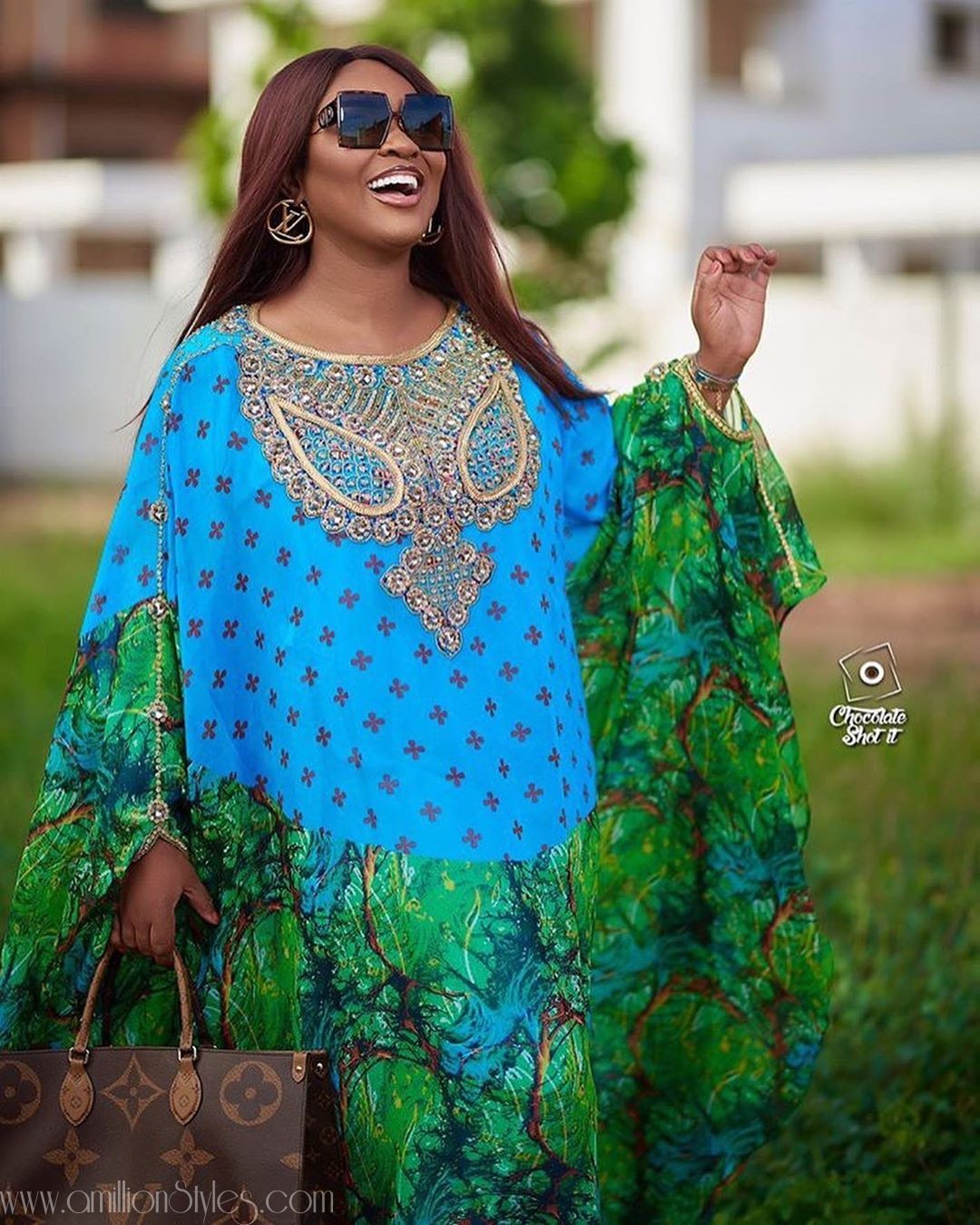 Jackie Appiah Gives Off Rich Aunty Vibes In Green Embellished Gown