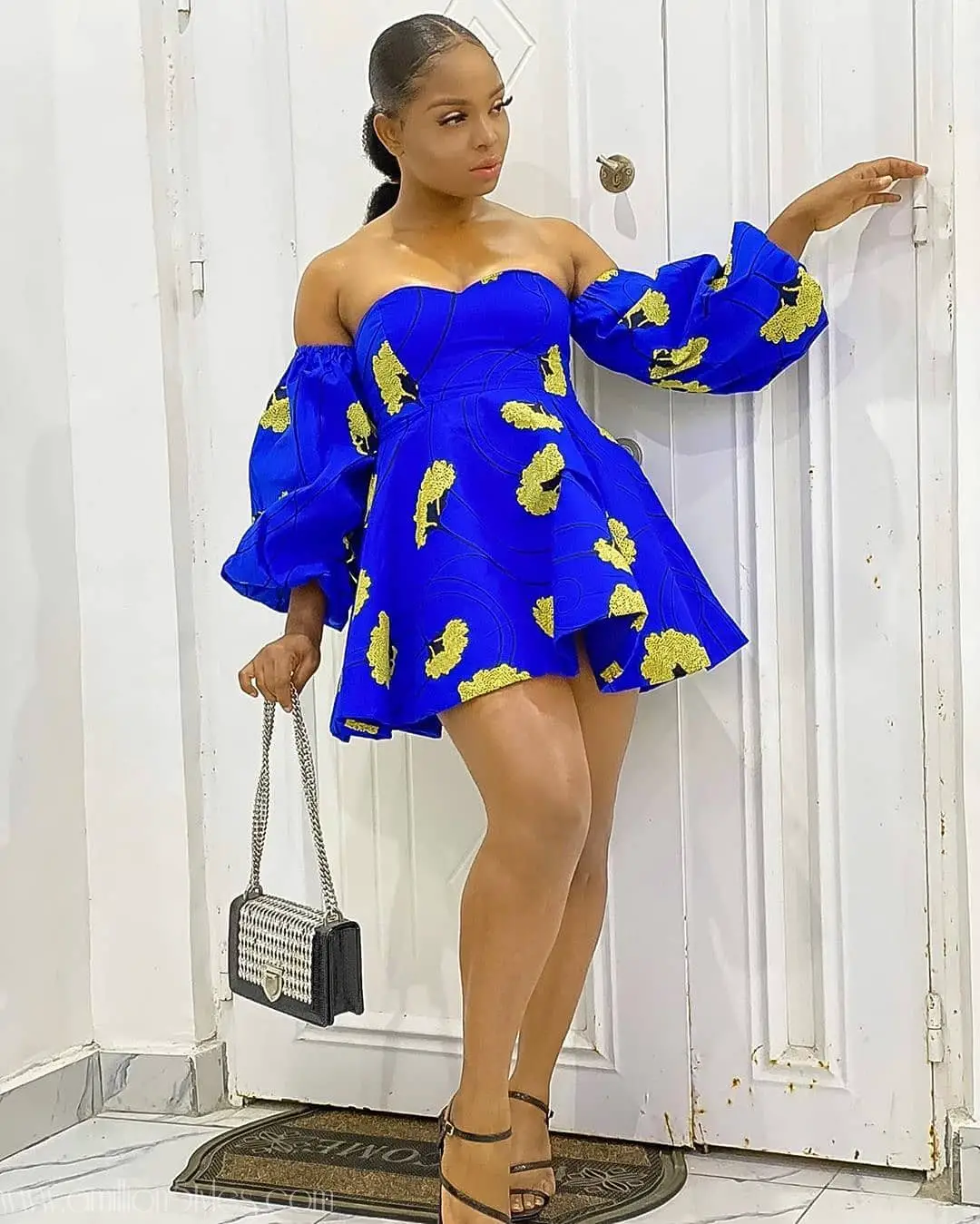7 Short Ankara Gowns For Casual Dates This Month