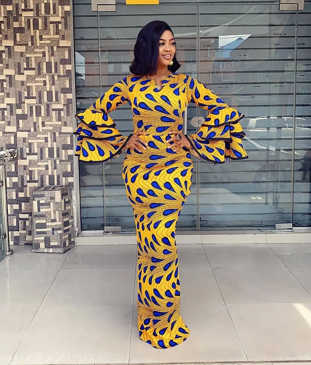 These Stylish Ankara Gowns For Muslim Women Are Bae