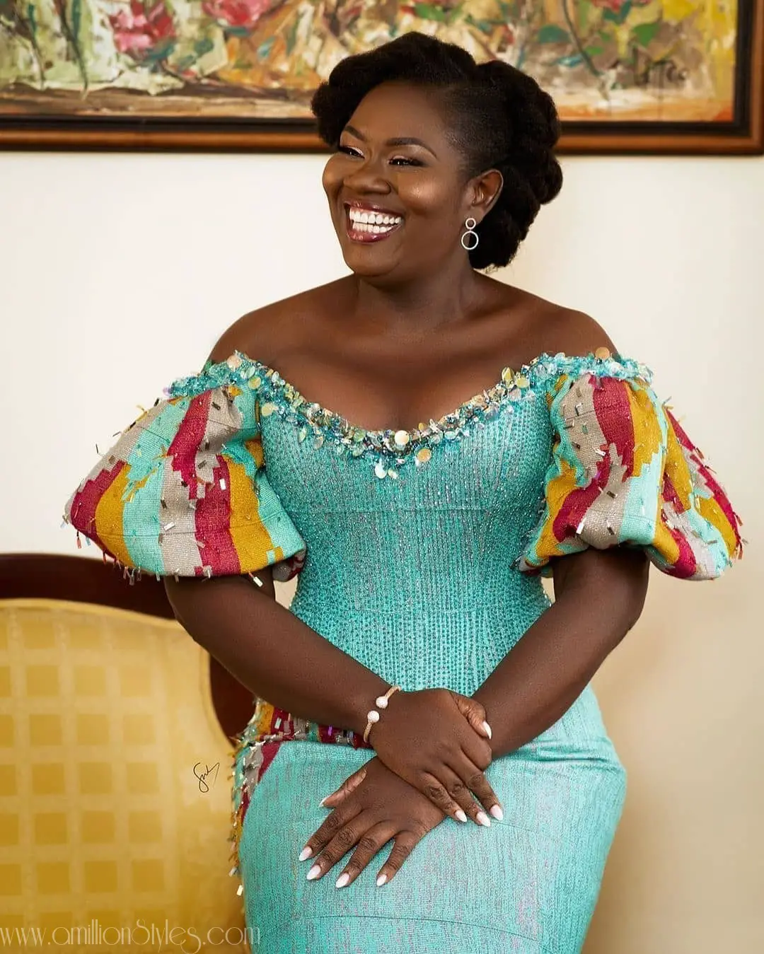8 Fabulous Kente Styles For Ghanaian Brides