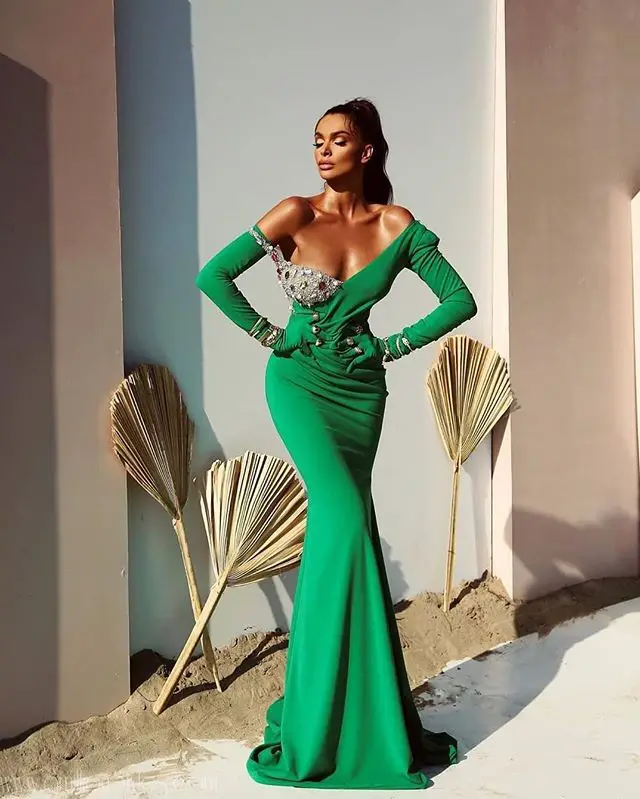 5 Green Dinner Dresses By Valdrin Sahiti That You Must See!