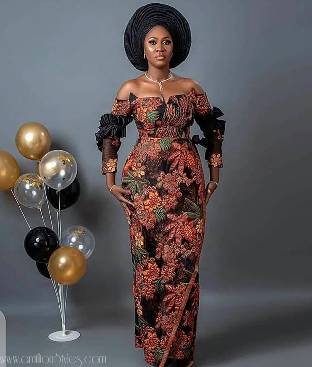 Exquisite Nigerian Lace Asoebi Styles-Volume 2