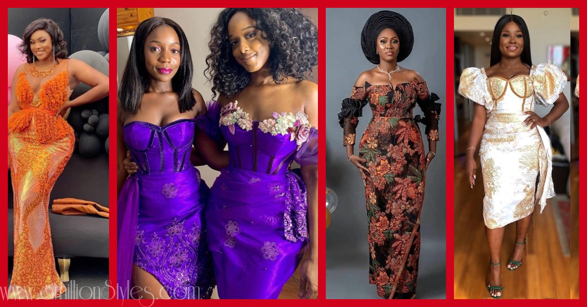 Exquisite Nigerian Lace Asoebi Styles-Volume 2 – A Million Styles