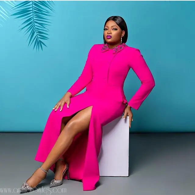 Funke Akindele-Bello Is Stunning In Pink